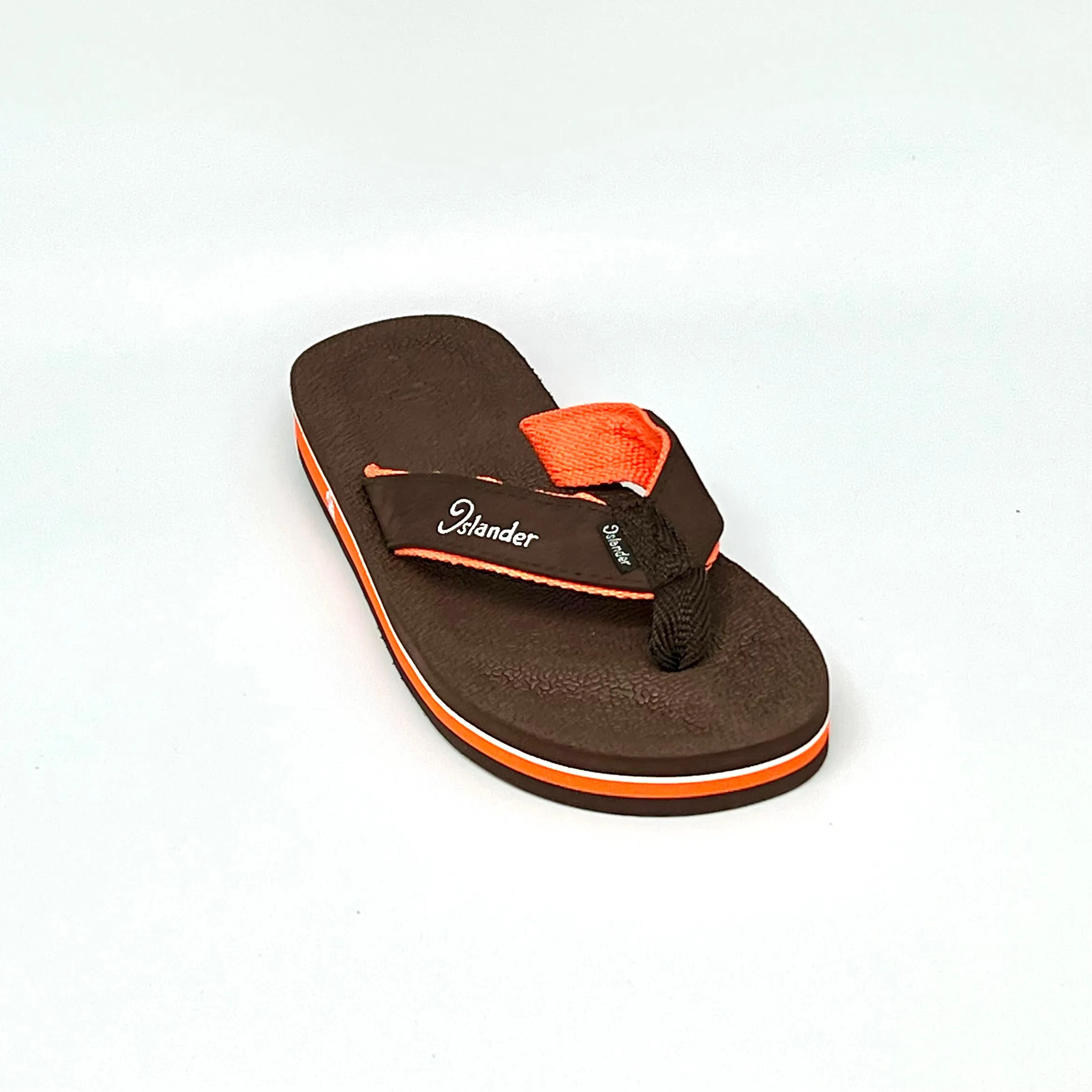 2300 Series Sandals (Flip Flops) - Brown / Orange