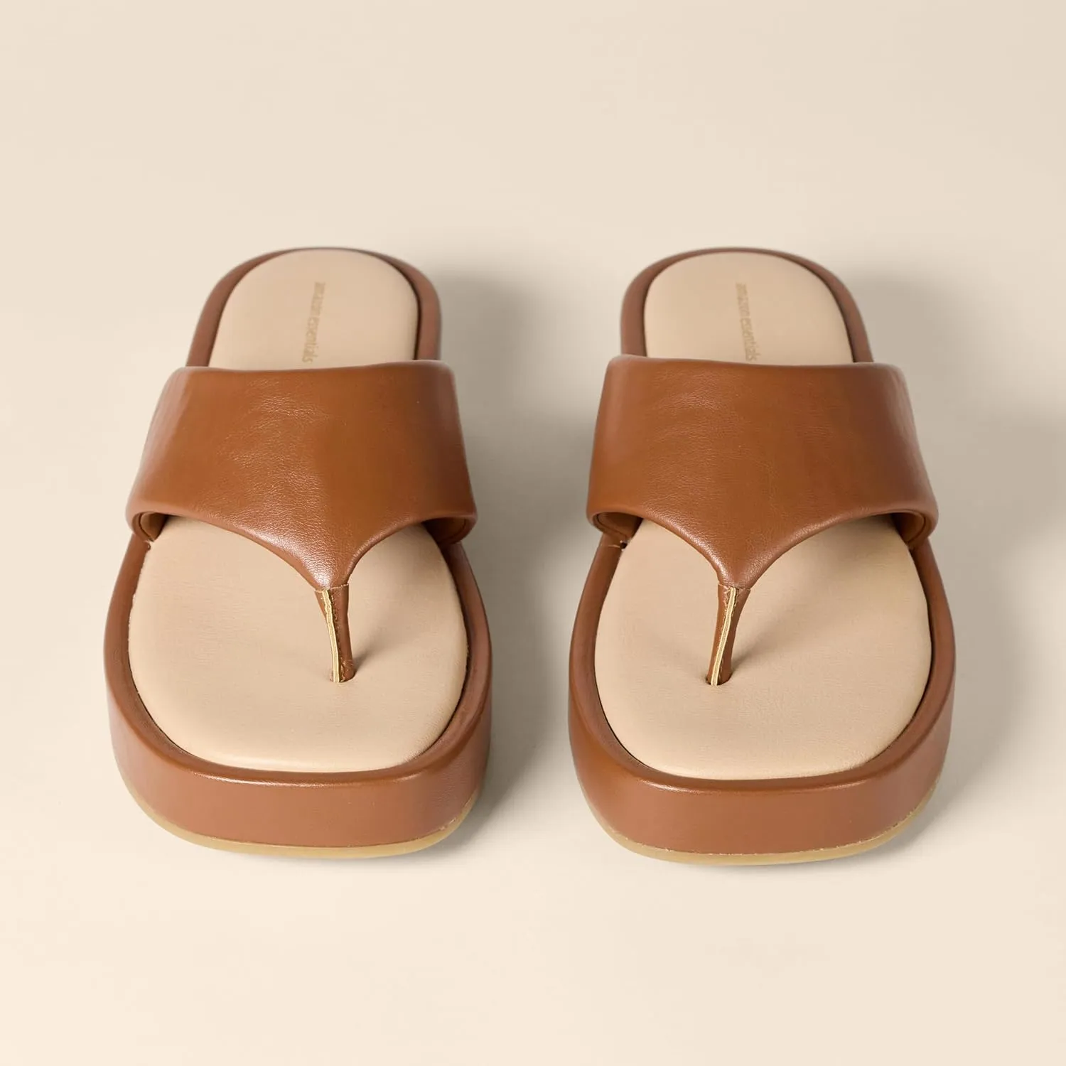 Amazon Essentials Women's Flatform Thong Sandals