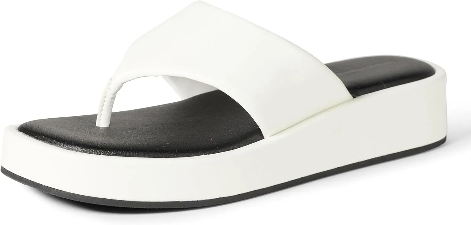 Amazon Essentials Women's Flatform Thong Sandals