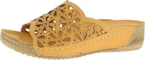 Andrea Conti Women's Mule Loafer Flat