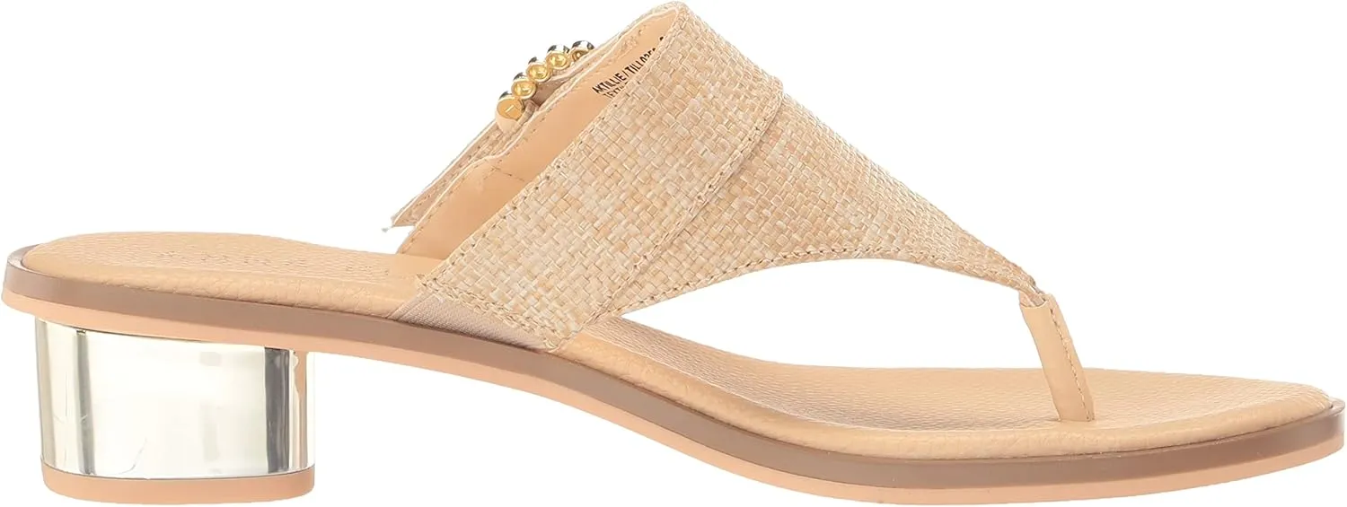 Anne Klein Womens TILLIE Thong Sandals