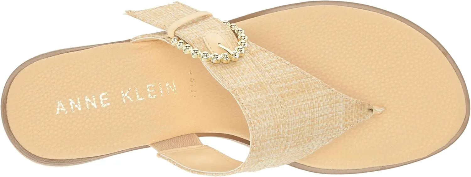 Anne Klein Womens TILLIE Thong Sandals