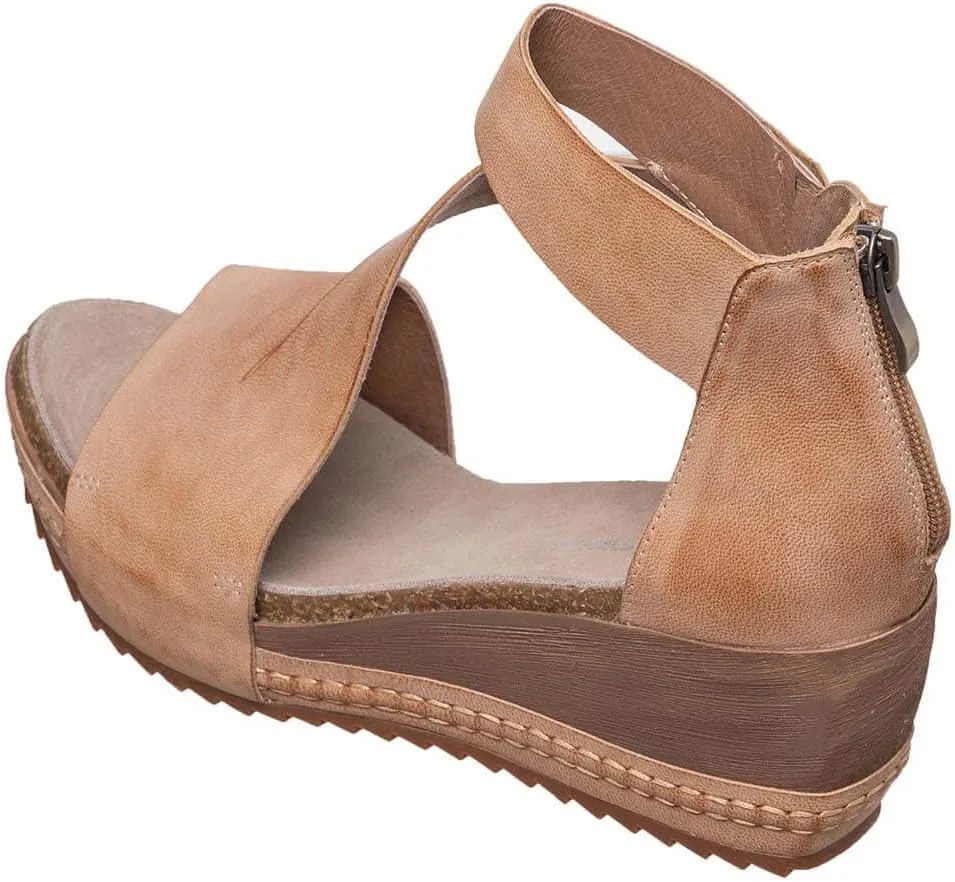 Antelope Women's Davi Leather Wedge Sandals