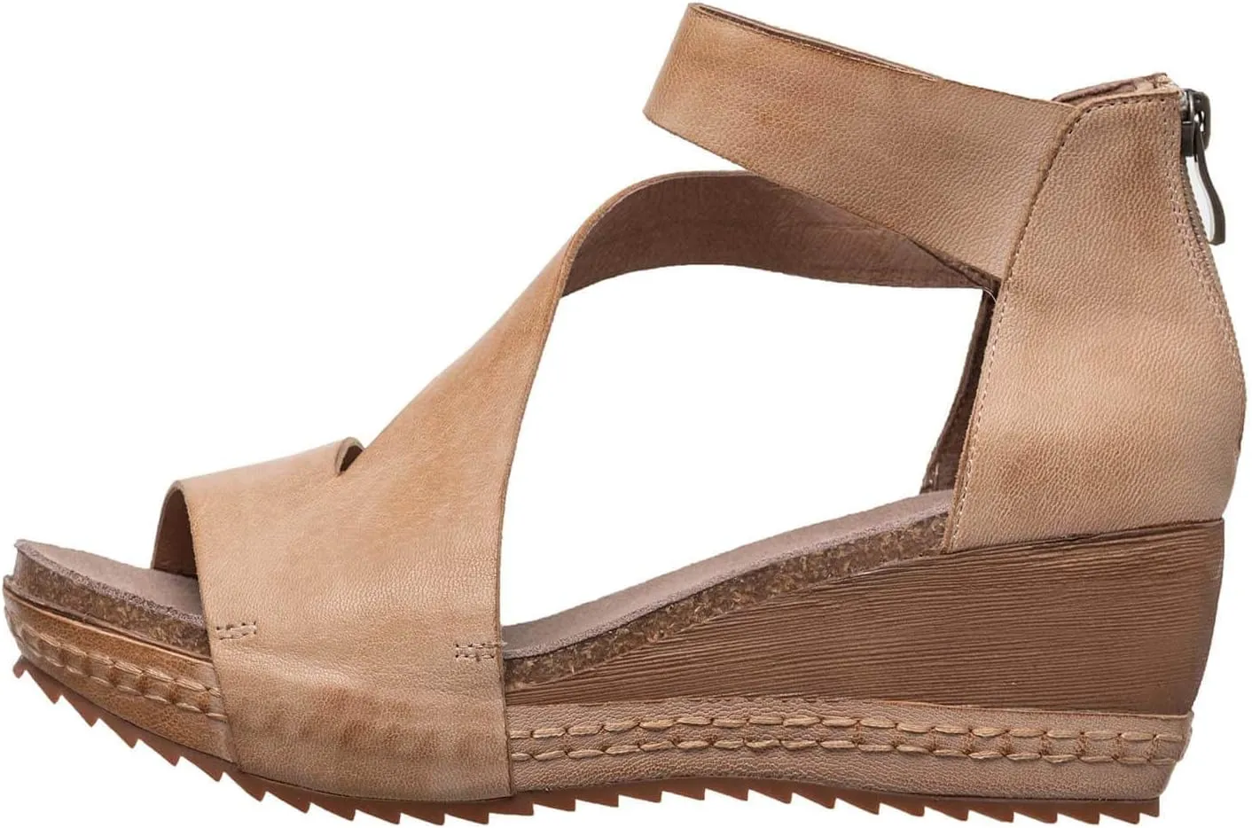 Antelope Women's Davi Leather Wedge Sandals