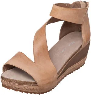Antelope Women's Davi Leather Wedge Sandals