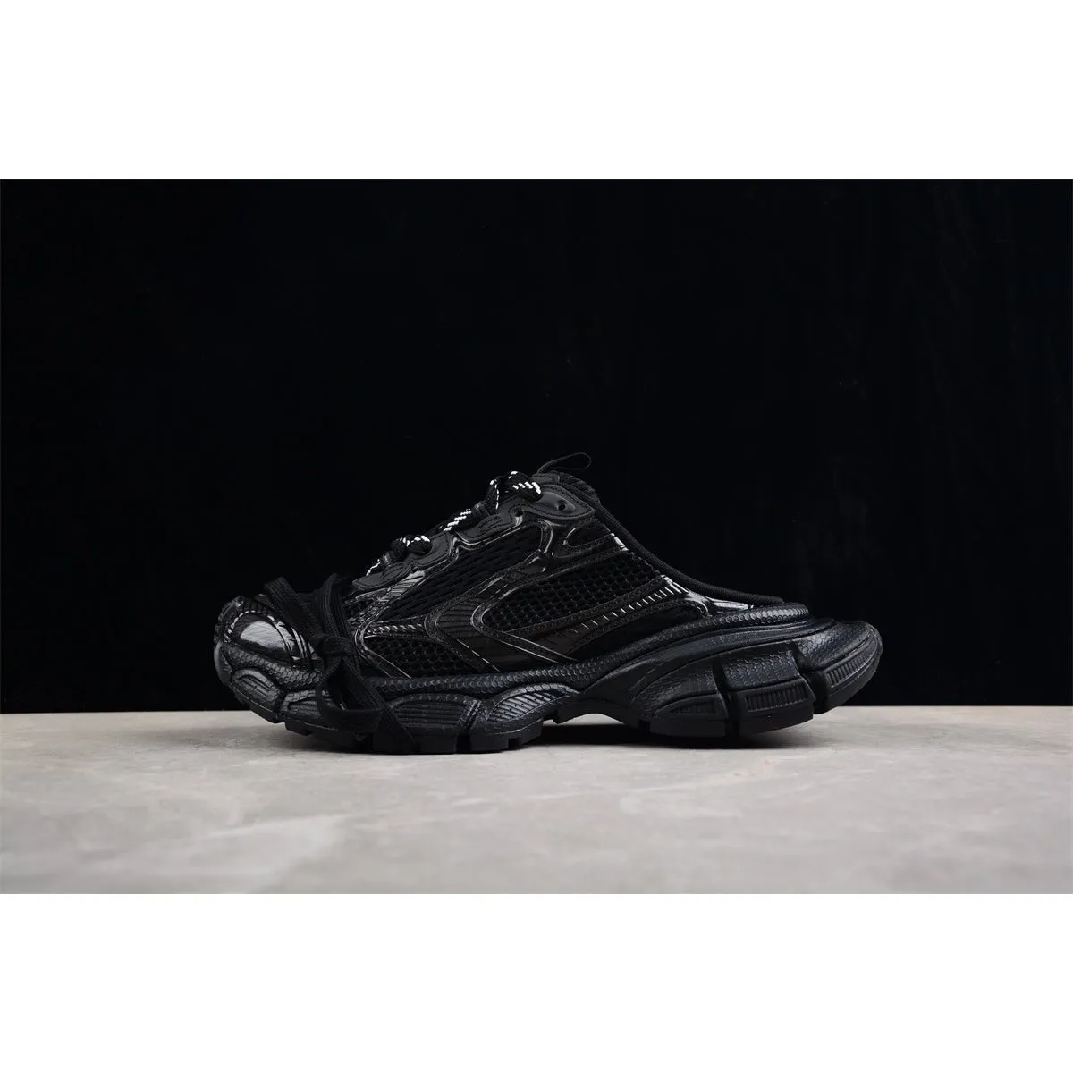 BALENCIAGA Superior-grade BLACK 3XL x ALL Same-day shipping MULE
