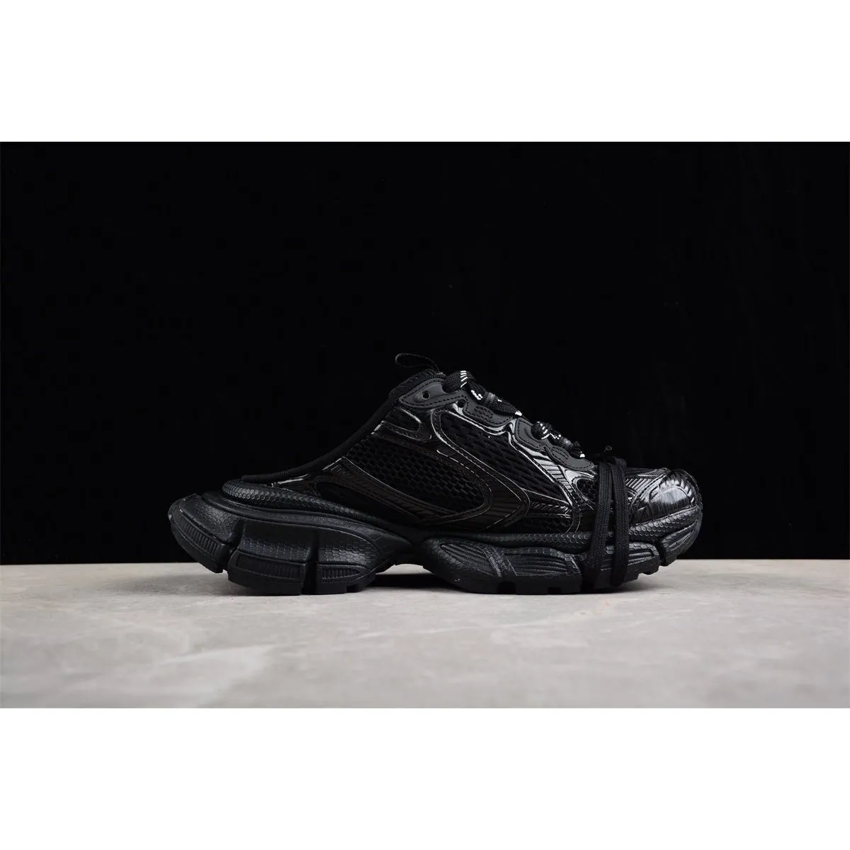 BALENCIAGA Superior-grade BLACK 3XL x ALL Same-day shipping MULE