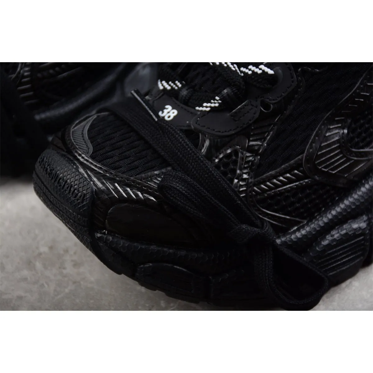 BALENCIAGA Superior-grade BLACK 3XL x ALL Same-day shipping MULE