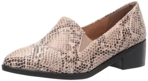Bella Vita Women's Ohara Loafer, Natural Snake, 6.5 Narrow