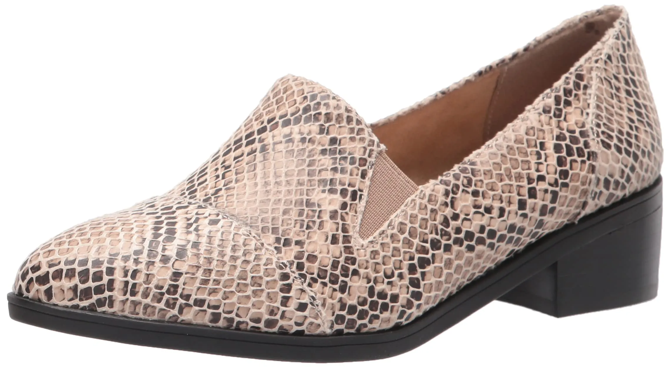 Bella Vita Women's Ohara Loafer, Natural Snake, 6.5 Narrow