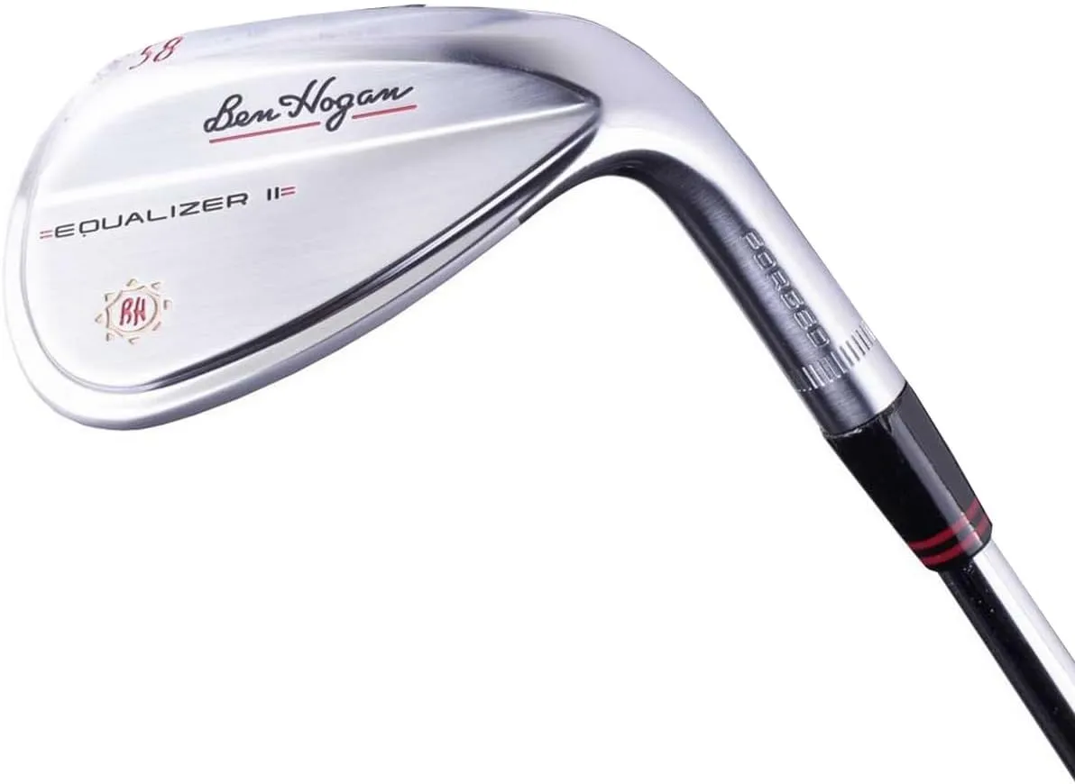 Ben Hogan Equalizer II Chrome Wedge, Steel, Mens Right Hand, Regular Flex