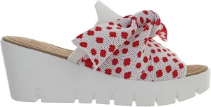 Bernie Mev Women's Venti Dots Wedge Sandal