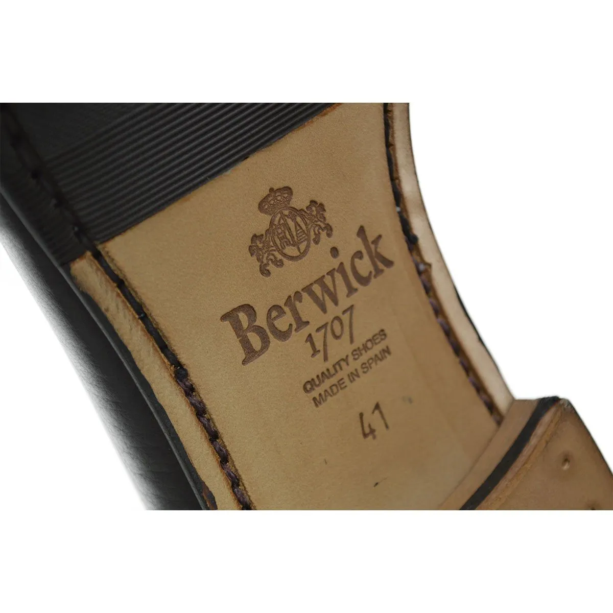 Berwick 1707 Classic Belgian Loafer (4950) Dark Brown Deerskin