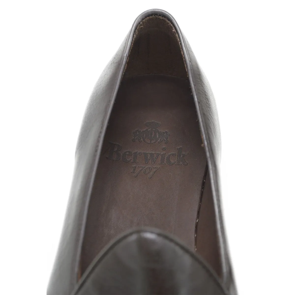 Berwick 1707 Classic Belgian Loafer (4950) Dark Brown Deerskin