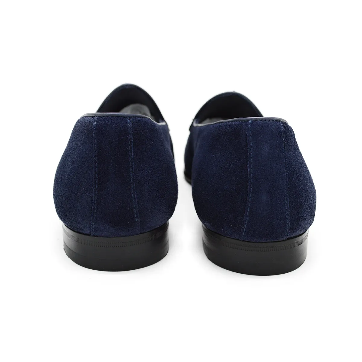 Berwick 1707 Classic Belgian Loafer (4950) Navy Suede