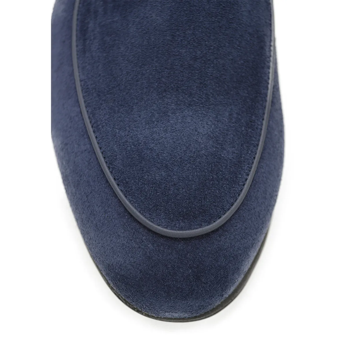 Berwick 1707 Classic Belgian Loafer (4950) Navy Suede