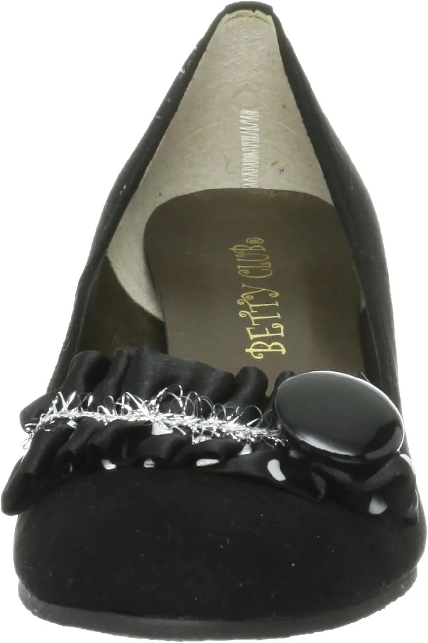 Betty Club 10208853419 Gathered Wedge Pumps
