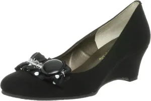 Betty Club 10208853419 Gathered Wedge Pumps