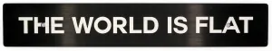 Billetworkz The World is Flat License Plate Delete Compatible with Subaru WRX/STI 2008-21