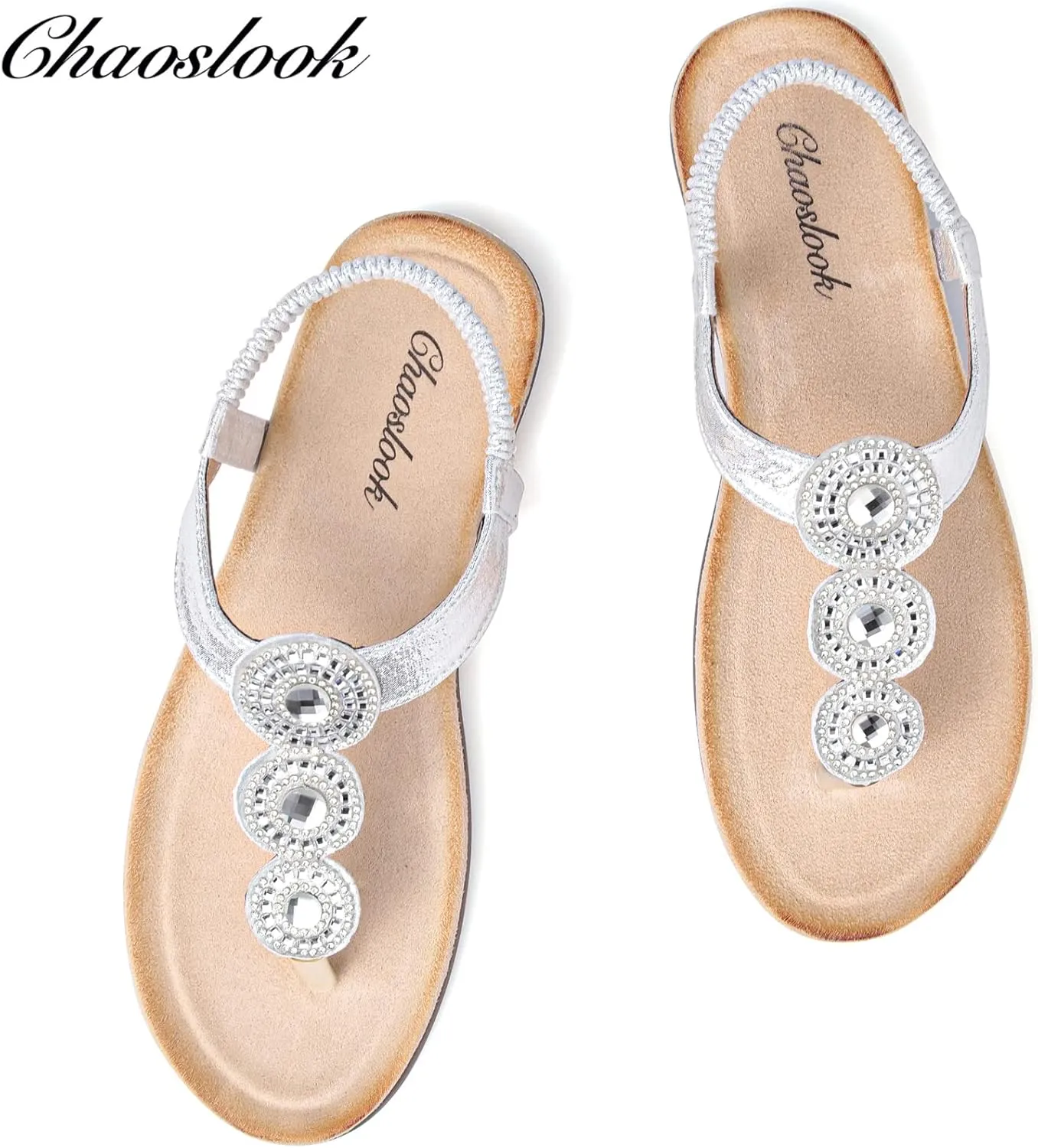 Bohemian Dress Sandals Womens Casual Flats Sandals Comfortable Ankle Strap Summer Boho Thong Sandals