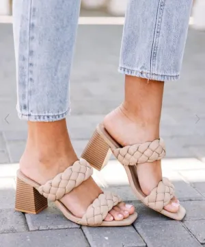Braided Strap Heel
