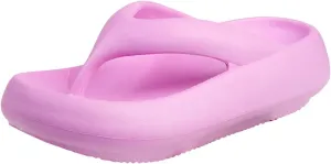 Brash Womens Chillax Pillow Thong Sandal