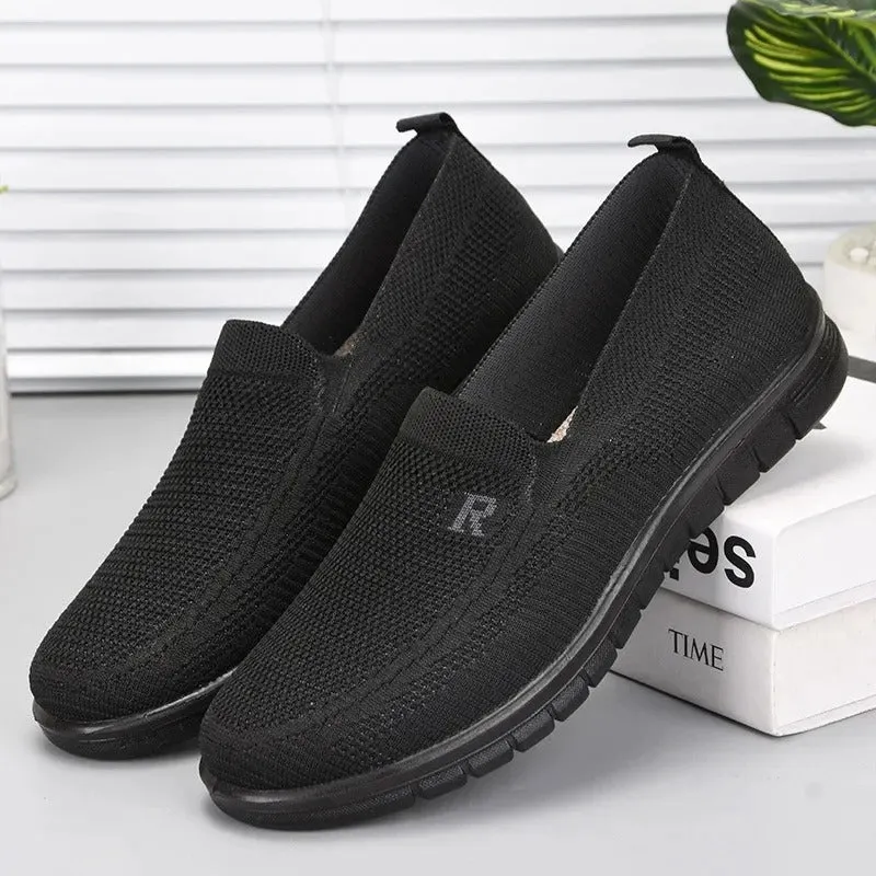 Breathable Mesh Slip-On Loafers for Men