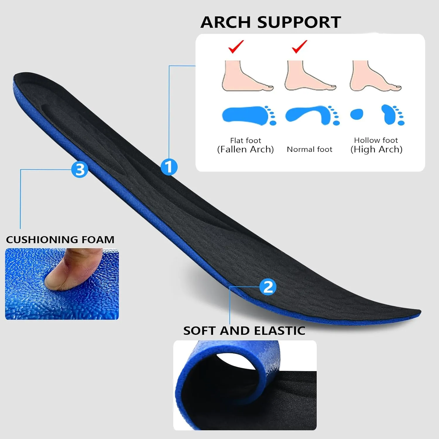 Buyrew Women's Flats Pointed Toe Ballet Shoes Knit Dress Shoes Low Wedge Slip On Arch Support Walking Office Business Flats