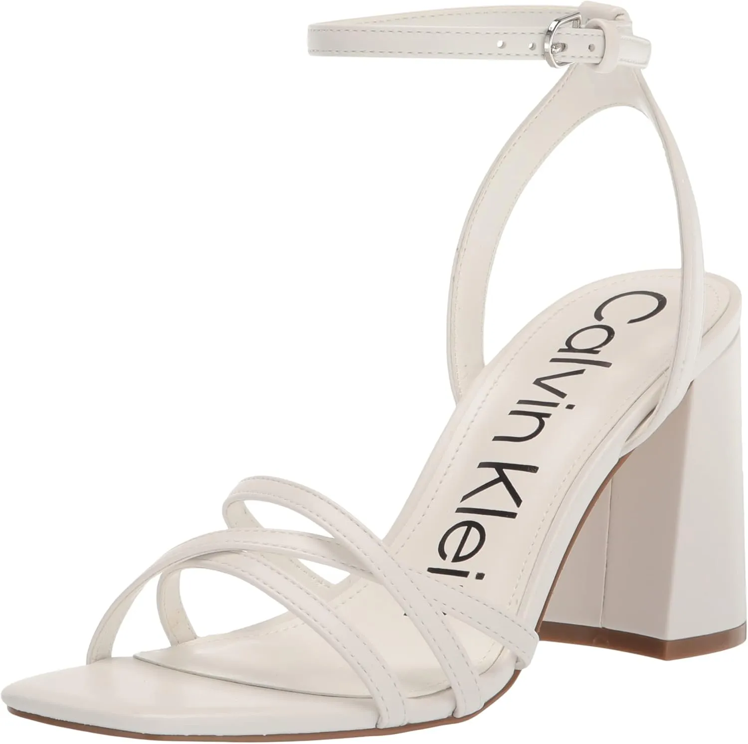 Calvin Klein Women's Qalat Heeled Sandal