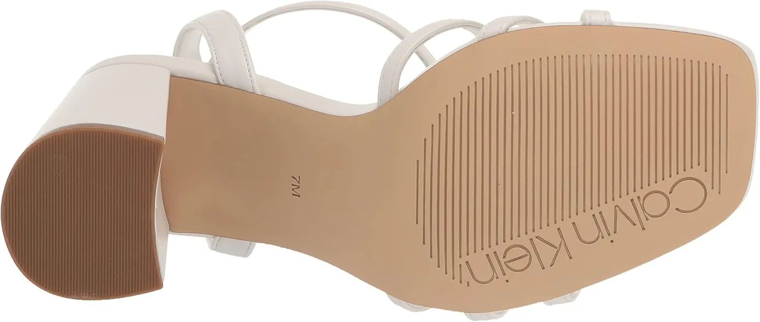 Calvin Klein Women's Qalat Heeled Sandal