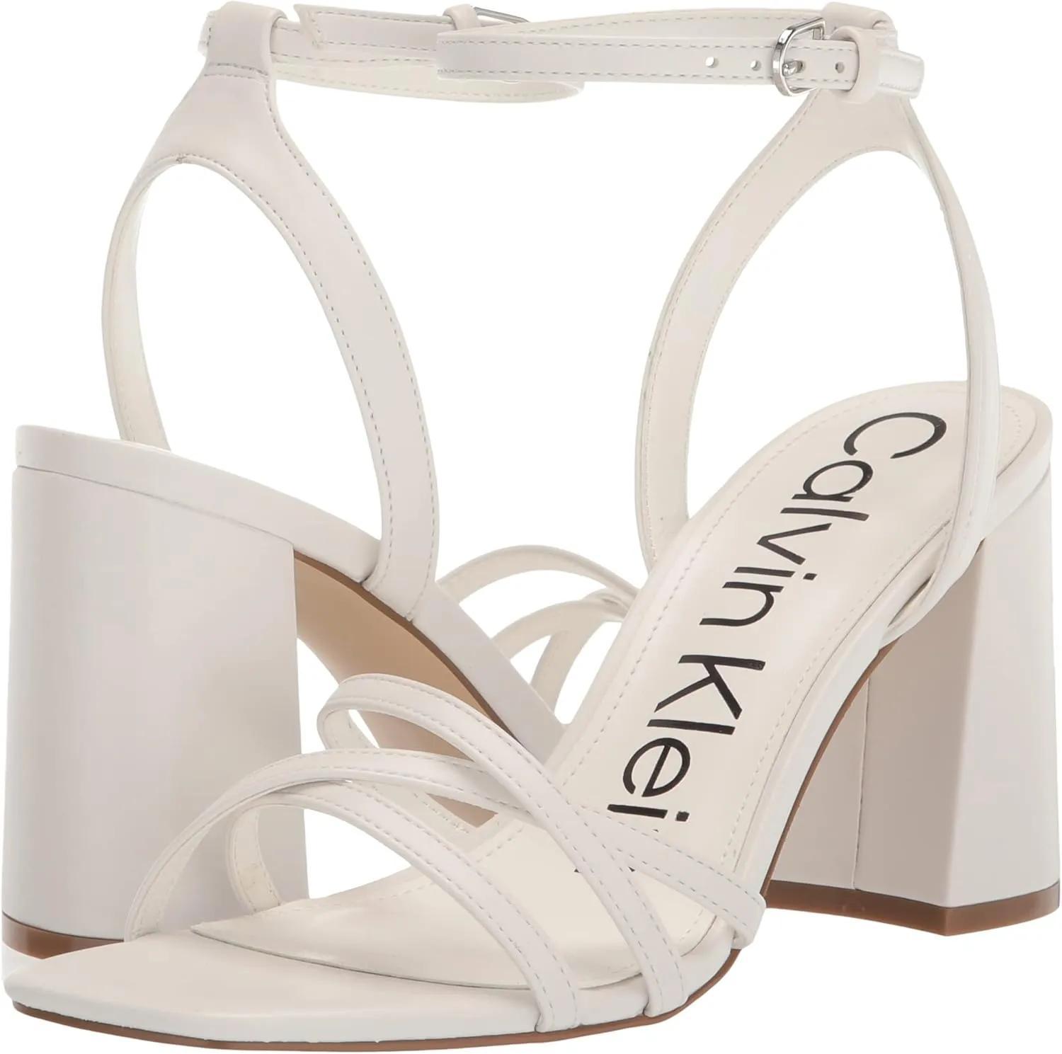 Calvin Klein Women's Qalat Heeled Sandal