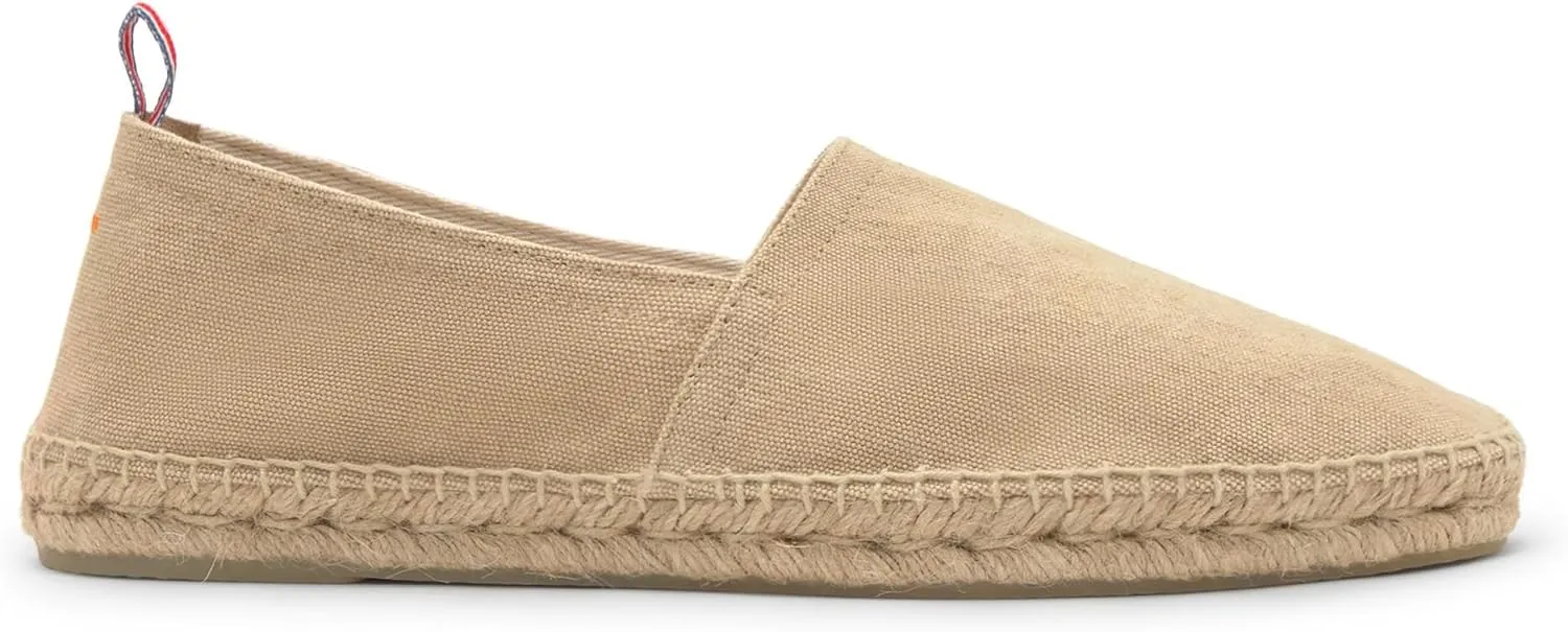 Castañer Men's Flat Low-Top Sneakers, Sand, 11