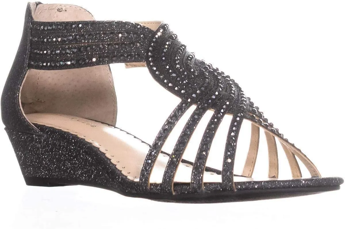 Charter Club Womens Ginifur Wedge Sandals
