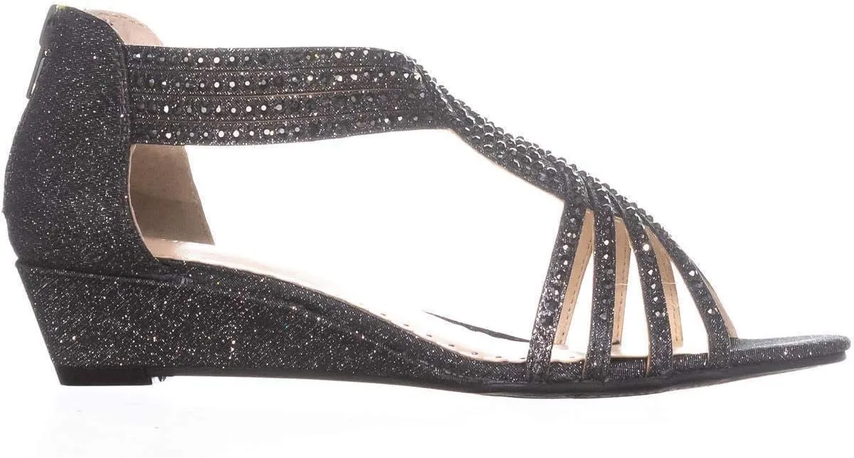Charter Club Womens Ginifur Wedge Sandals