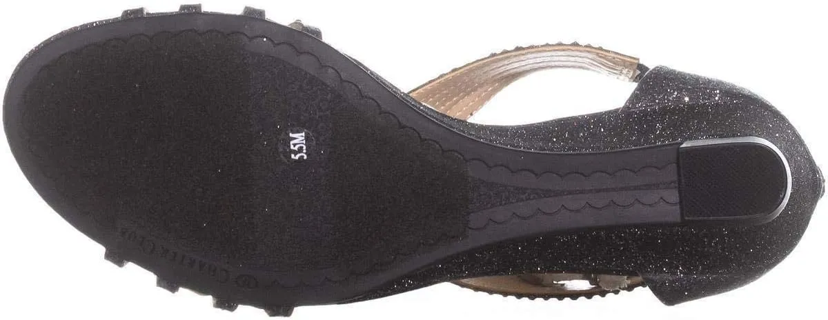 Charter Club Womens Ginifur Wedge Sandals