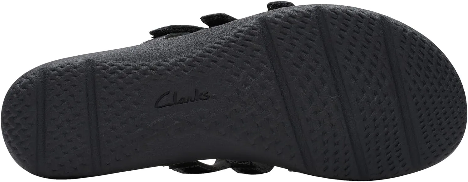 Clarks Womens Elizabelle Mae Floral Print Burnout Thong Sandals