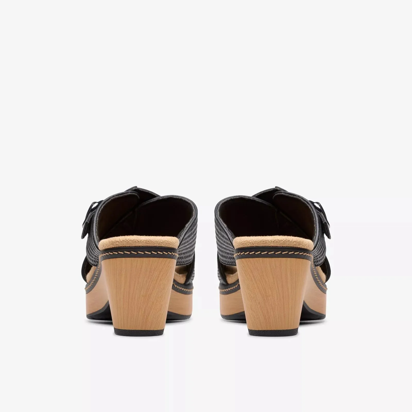 Clarks Women's Seannah Nora Black Interest 26181945