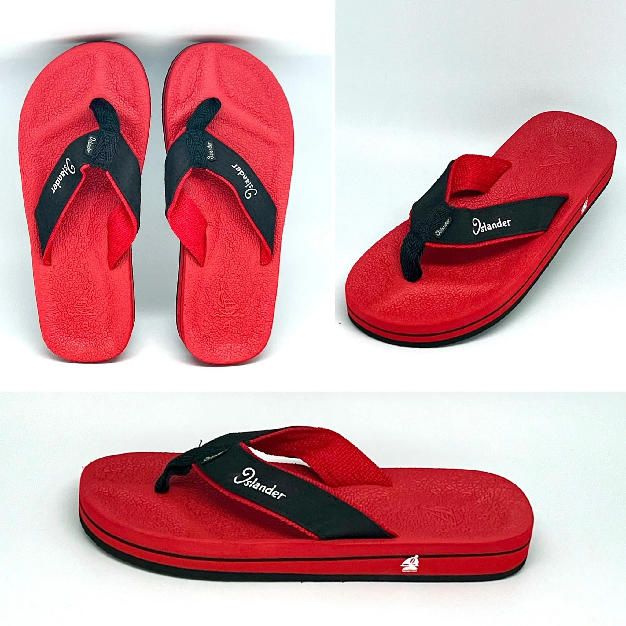 Classic Original Sandals (Flip Flops) - Red Black