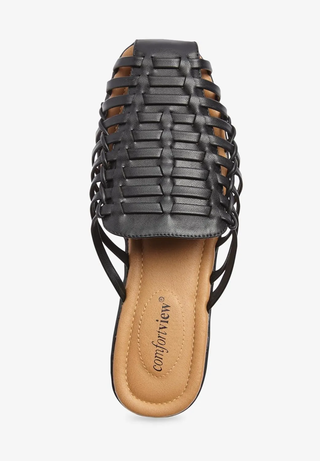 Comfortview Women's Plus Size The Wendy Mule