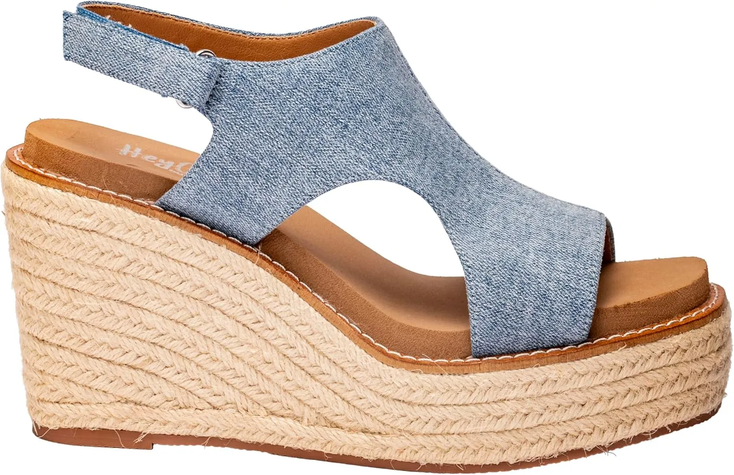 Corkys Footwear Women's Freddie Wedge Sandals with 3.75-Inch Heel and 2-inch Platform- Comfort-Enhancing EVA Insoles, and Stylish Jute Wrapped Bottom Design
