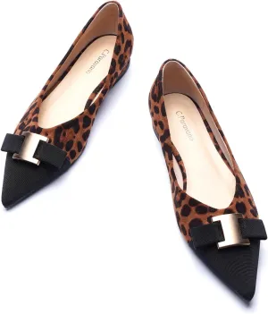 C.Paravano Women’s Flats I Flat for Women Leather I Pointed Toe Flats I Ballet Flats for Women I Slip on Dressy Flats