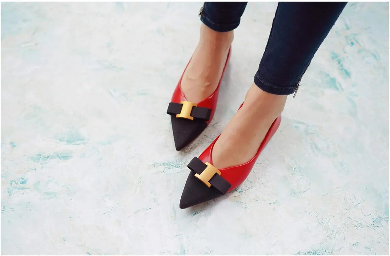 C.Paravano Women’s Flats I Flat for Women Leather I Pointed Toe Flats I Ballet Flats for Women I Slip on Dressy Flats