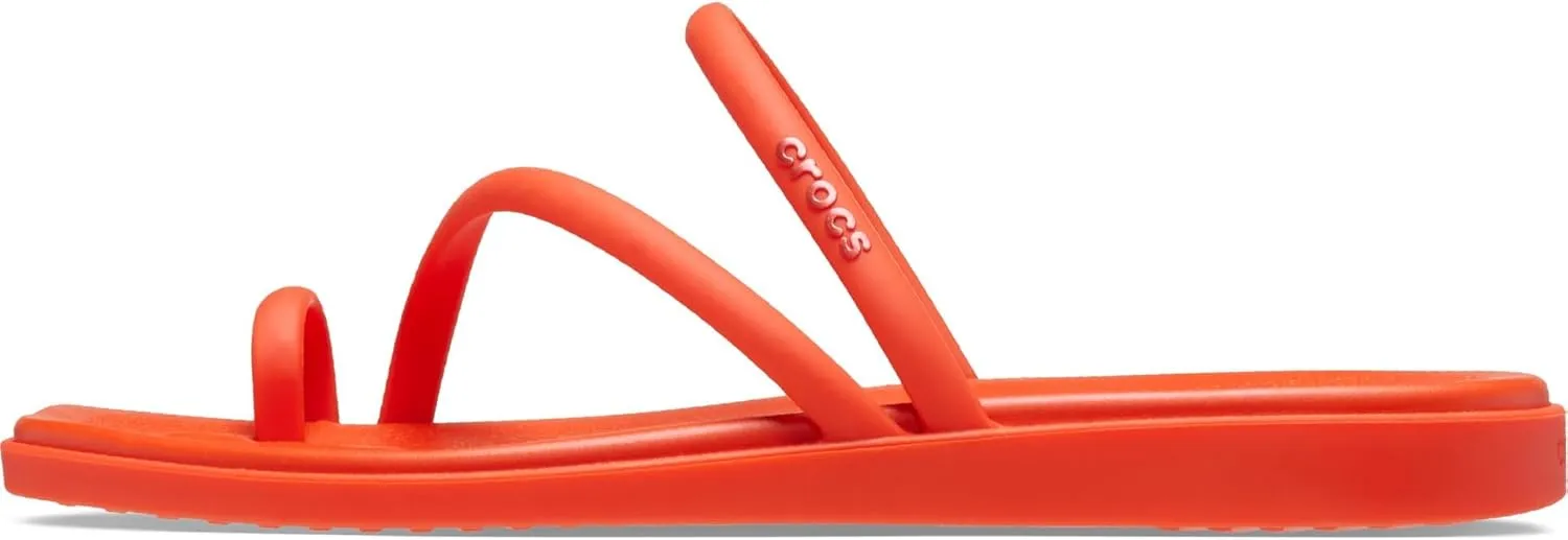 Crocs Women's Miami Toe Loop Sandal Flat