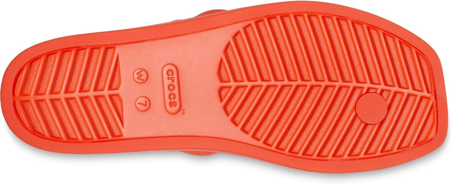 Crocs Women's Miami Toe Loop Sandal Flat