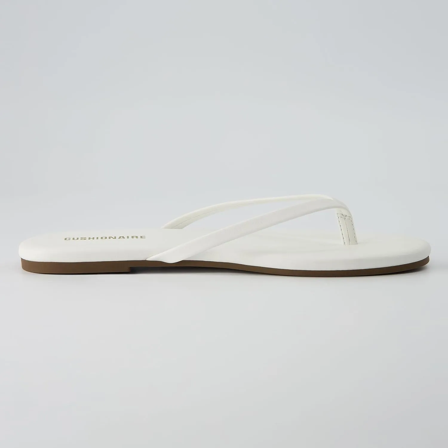 CUSHIONAIRE Cruise Women’s Minimalist Flip Flops – Ultra-Lightweight Summer Sandals with Non-Slip Sole