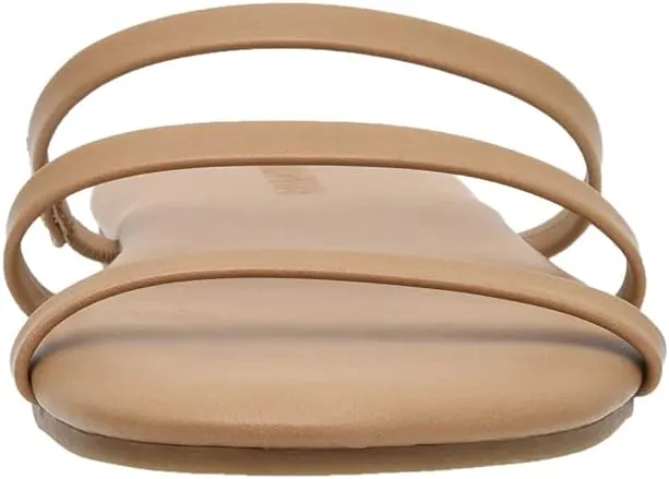 CUSHIONAIRE Women's Capri slide Flip Flop Sandal with Memory Foam