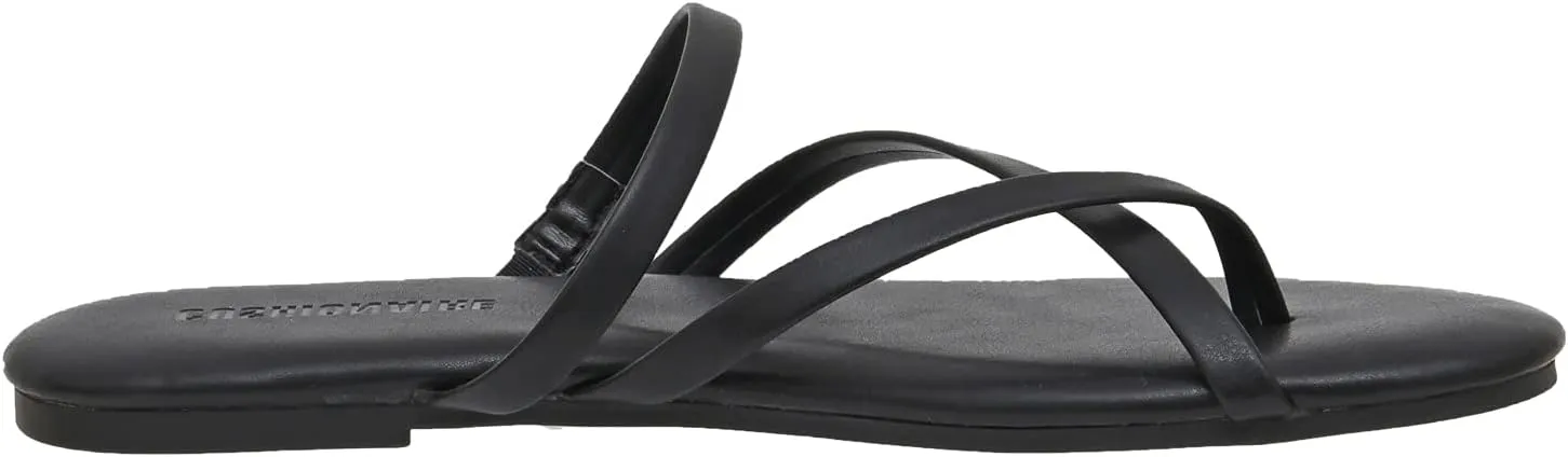 CUSHIONAIRE Women's Celina Flip Flop Sandal with Memory Foam