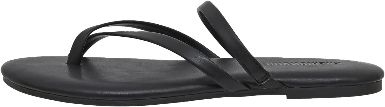 CUSHIONAIRE Women's Celina Flip Flop Sandal with Memory Foam