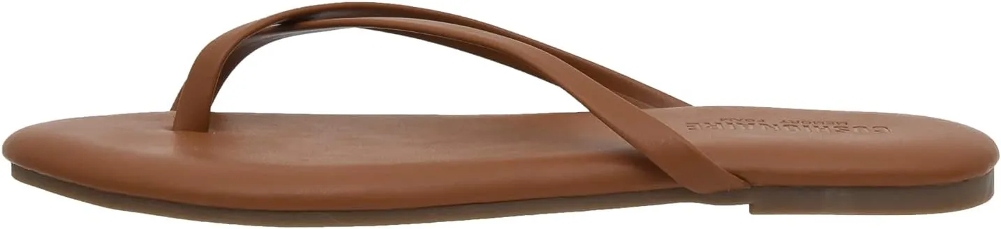 CUSHIONAIRE Women's Cove Flip Flop Sandal with Memory Foam