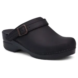 Dansko Women's Ingrid Black Oiled 238020202